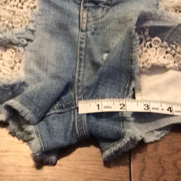 💐4 for $25💐Mossimo destroyed lace shorts 2/26 - Picture 5 of 6